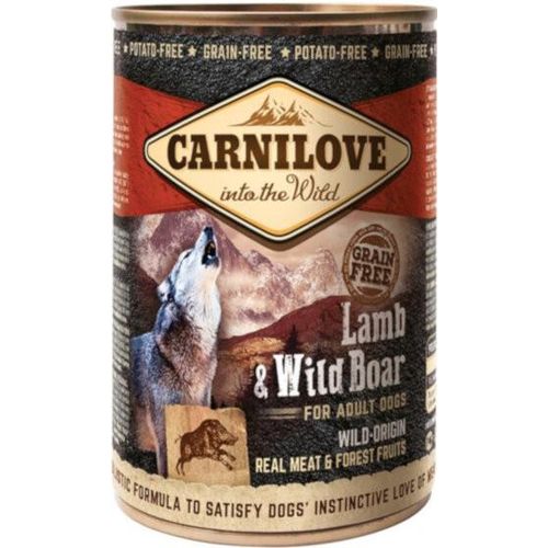 Carnilove Dog Dose - Adult - Lamb & Wild Boar 6 x 400g Hundefutter