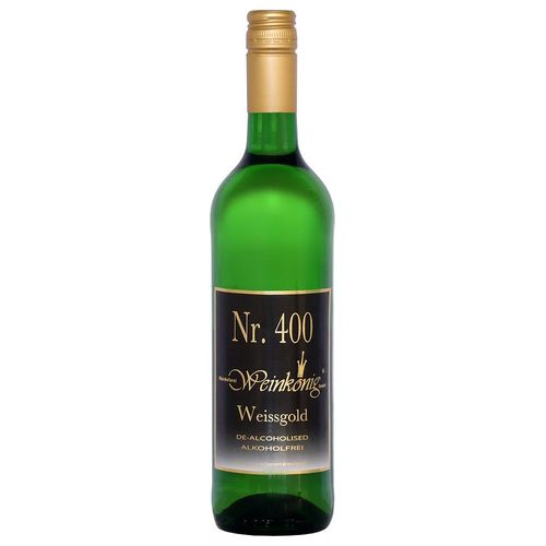 Weinkönig Weißgold - entalkoholisierter Wein, Alkoholfrei halbtrocken