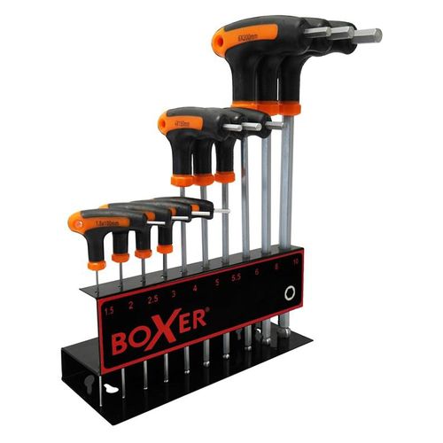 Boxer Allen key T-key set 10 sizes