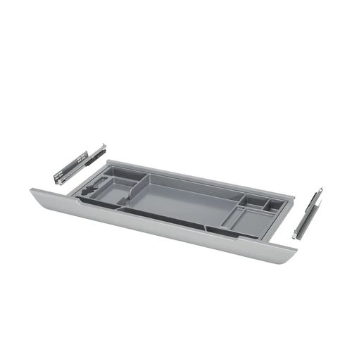 PAIDI Schubkastenauszug Tablo ¦ silber ¦ Maße (cm): B: 78 H: 4,8 T: 37.9