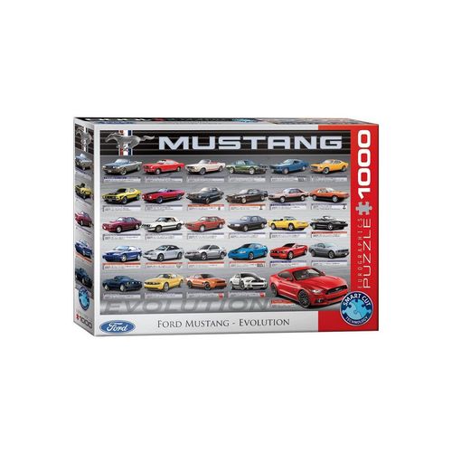 empireposter Puzzle »Ford Mustang Evolution