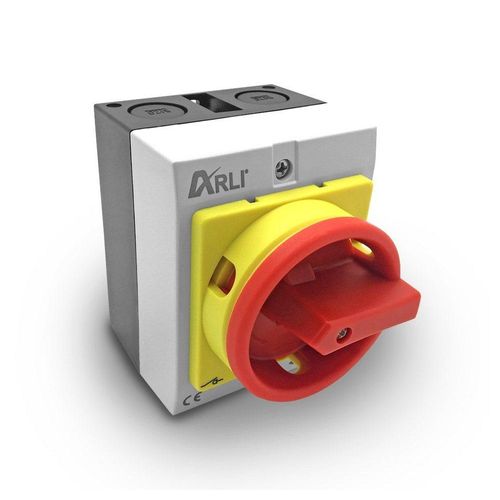 ARLI Schalter »ARLI Hauptschalter 25A 4-polig Drehschalter Schalter 1141«