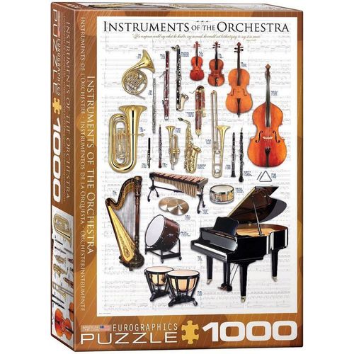 empireposter Puzzle »Instrumente des Orchesters