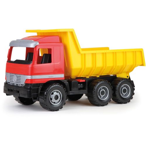 Lena® Spielzeug-LKW Giga Trucks, Muldenkipper Actros, Made in Europe, bunt|gelb|rot