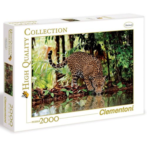 Clementoni® Puzzle High Quality Collection, Leopard, 2000 Puzzleteile, Made in Europe, bunt