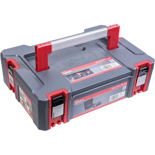 Connex Werkzeugkoffer Größe S, grau|rot