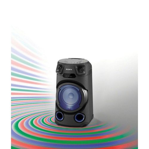 Sony MHC-V13 Party-Lautsprecher (Bluetooth, NFC, 150 W), schwarz