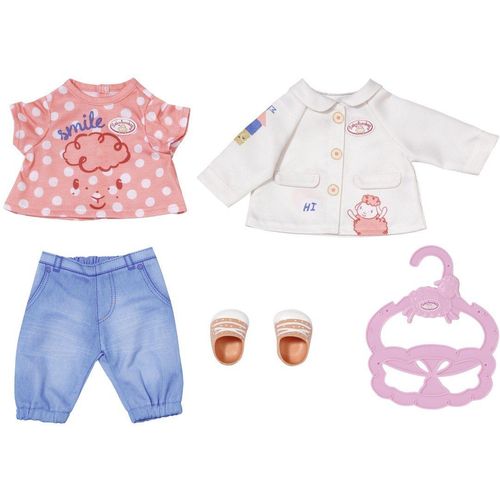 Baby Annabell Puppenkleidung Little Spieloutfit, blau|bunt|rosa|weiß
