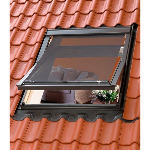 VELUX Hitzeschutz-Markise für Dachfenstergröße 204/206, schwarz