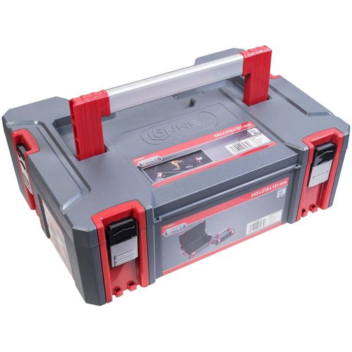 Connex Werkzeugkoffer Größe M, grau|rot