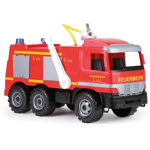Lena® Spielzeug-Feuerwehr Giga Trucks, Actros, Made in Europe, rot