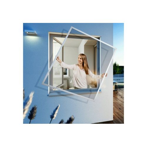Windhager Insektenschutz-Fensterrahmen »EXPERT Spannrahmen«, BxH: 140x150 cm, weiß