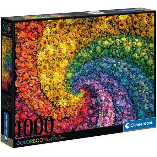 Clementoni® Puzzle Colorboom Collection, Whirl, 1000 Puzzleteile, Made in Europe, FSC® - schützt Wald - weltweit, bunt