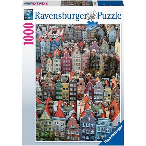 Ravensburger Puzzle Danzig in Polen, 1000 Puzzleteile, FSC® - schützt Wald - weltweit; Made in Germany, bunt