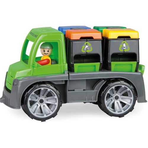 Lena® Spielzeug-Transporter TRUXX Recycling Truck, inkl. 1 Spielfigur; Made in Europe, bunt|grün