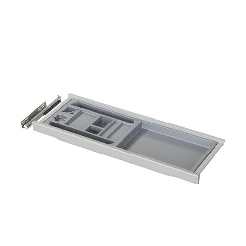 PAIDI Schubkastenauszug Jaro ¦ silber ¦ Maße (cm): B: 88,8 H: 4,8 T: 32.9