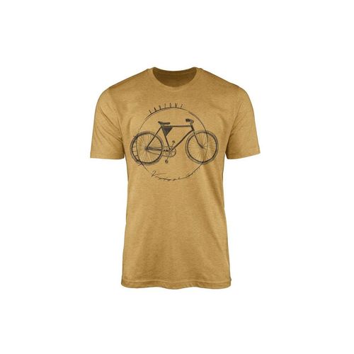Sinus Art T-Shirt »Vintage Herren T-Shirt Fahrrad