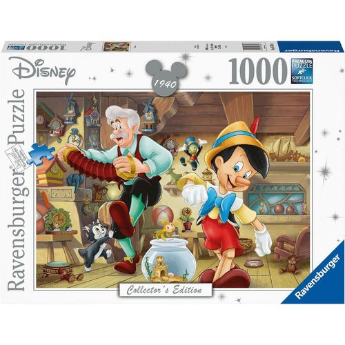 Ravensburger Puzzle Pinocchio, 1000 Puzzleteile, FSC® - schützt Wald - weltweit; Made in Germany, bunt
