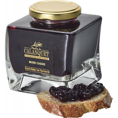 Moulin du Calanquet Fruchtaufstrich Brombeere Johannisbeere Mure Cassis