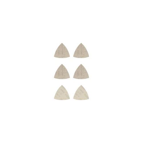 Expert M480 Netzstruktur-Schleifblatt-Set 93mm, K80 / 120 / 180 6-teilig, für Deltaschleifer