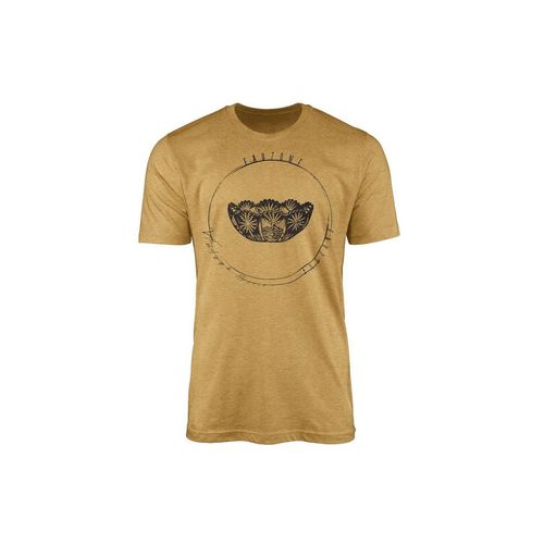 Sinus Art T-Shirt »Vintage Herren T-Shirt Kristallschale