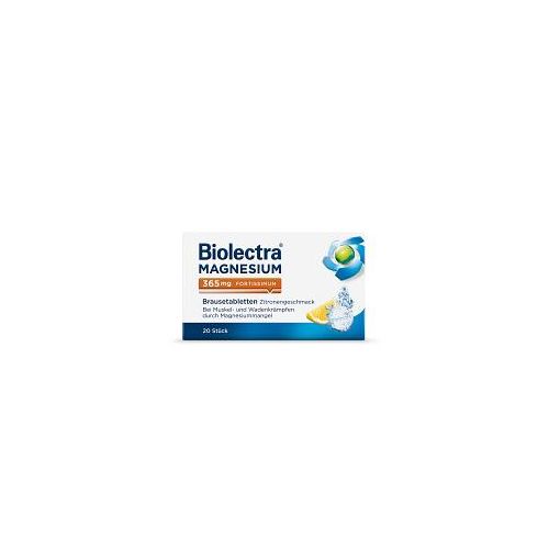 BIOLECTRA Magnesium 365 mg fortissimum Zitrone 20 St