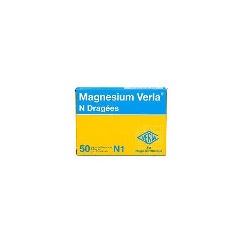 MAGNESIUM VERLA N Dragees 50 St