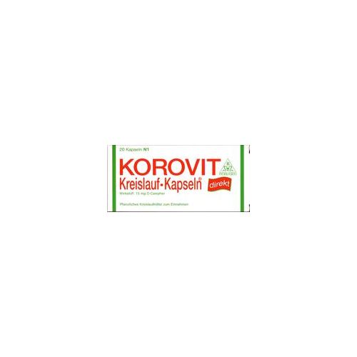 KOROVIT Kreislauf-Kapseln 20 St