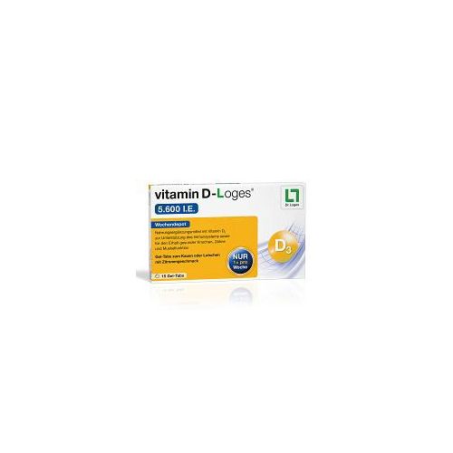 VITAMIN D-LOGES 5.600 I.E. Wochendepot Kautabl. 15 St