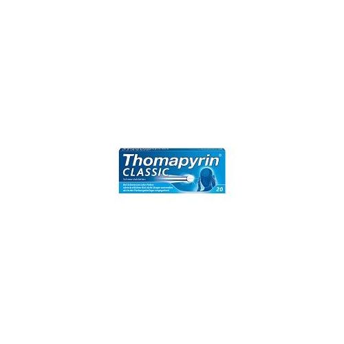 Thomapyrin CLASSIC - Schmerztabletten gegen Kopfschmerzen 20 St
