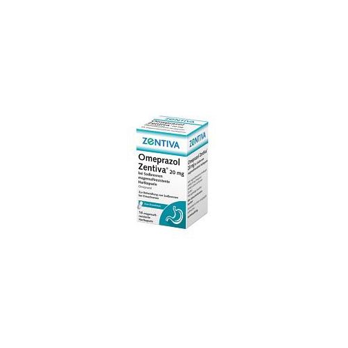 OMEPRAZOL Zentiva 20 mg bei Sodbrennen 14 St