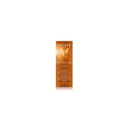 Vichy Idéal Soleil Selbstbräuner-Milch Gesicht und Körper, Selbstbräuner mit Shea Butter 100 ml