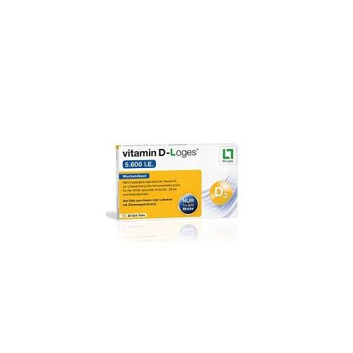 VITAMIN D-LOGES 5.600 I.E. Wochendepot Kautabl. 30 St