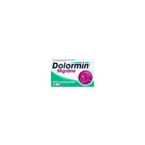 Dolormin Migräne 400 mg Ibuprofen bei Migränekopfschmerzen 10 St