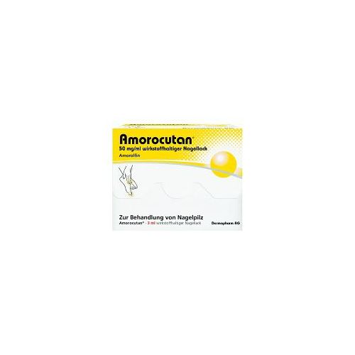 AMOROCUTAN 50 mg/ml wirkstoffhaltiger Nagellack 3 ml
