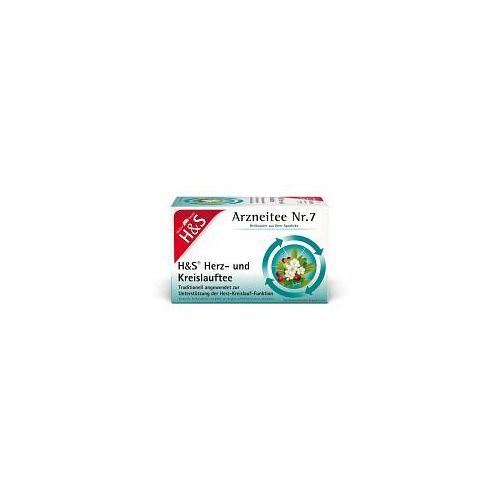 H&S Herz Kreislauf Tee Filterbeutel 20X2.0 g