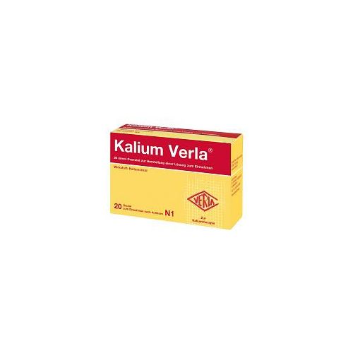 KALIUM VERLA Granulat Btl. 20 St