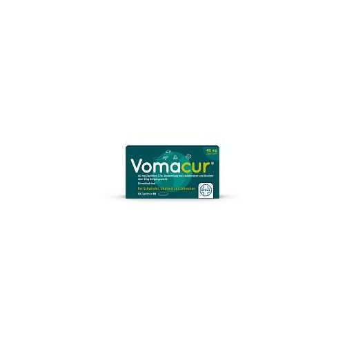 VOMACUR 40 Suppositorien 10 St