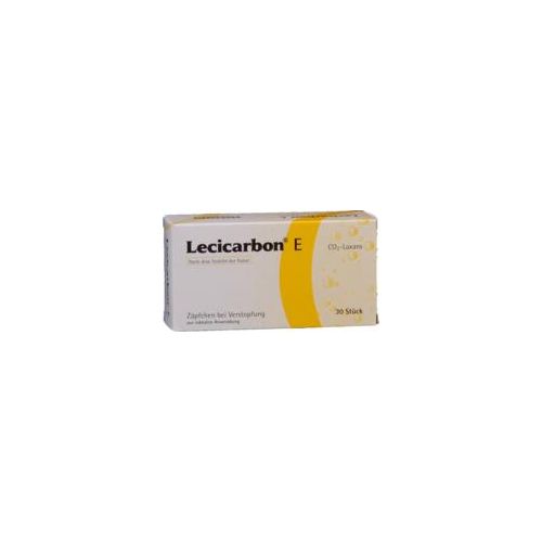 LECICARBON E CO2 Laxans Erwachsenensuppositorien 30 St