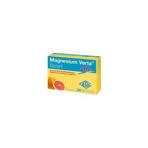 MAGNESIUM VERLA plus Granulat 20 St