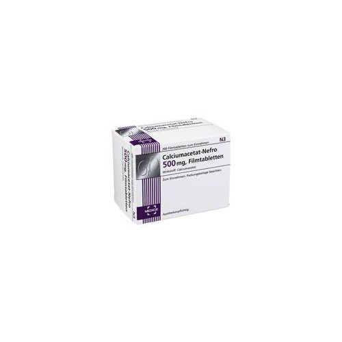 CALCIUMACETAT NEFRO 500 mg Filmtabletten 200 St