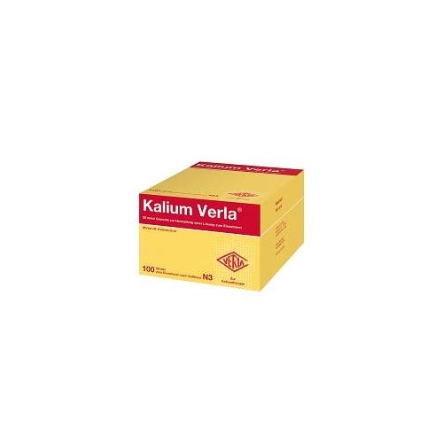 KALIUM VERLA Granulat Btl. 100 St