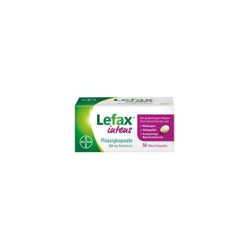 LEFAX intens Flüssigkapseln 250 mg Simeticon 50 St