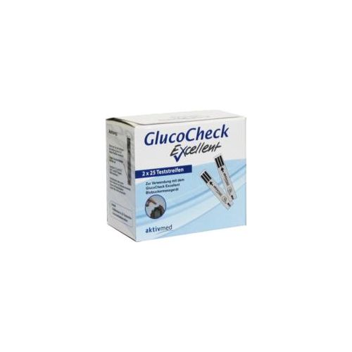 GLUCOCHECK Excellent Teststreifen 50 St