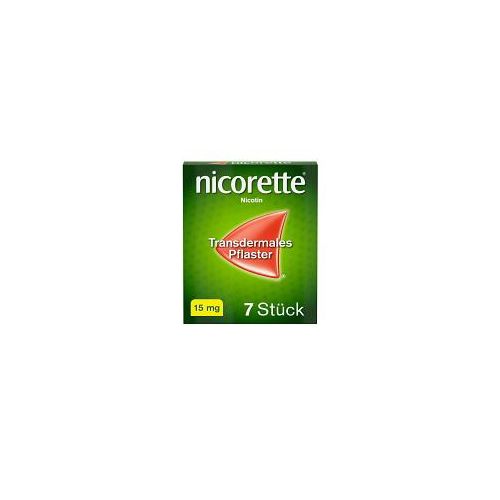 nicorette® 7 Nikotinpflaster, 15 mg Nikotin 7 St