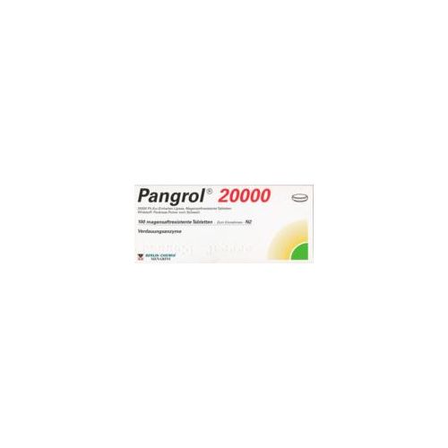PANGROL 20.000 magensaftresistente Tabletten 100 St