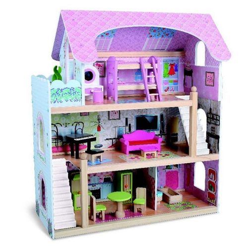 Moni Puppenhaus »Holz-Puppenhaus Mila 4110