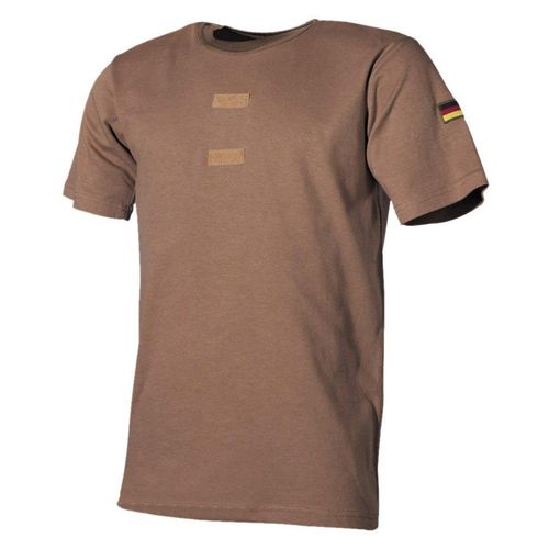 MFH T-Shirt Bundeswehr T-Shirt Tropen mit Flaggen & Klett