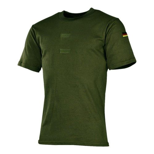 MFH T-Shirt Bundeswehr T-Shirt Tropen mit Flaggen & Klett