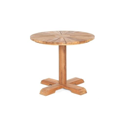 Tisch Solis 90 cm rund Old Teak natur So nnenPartner